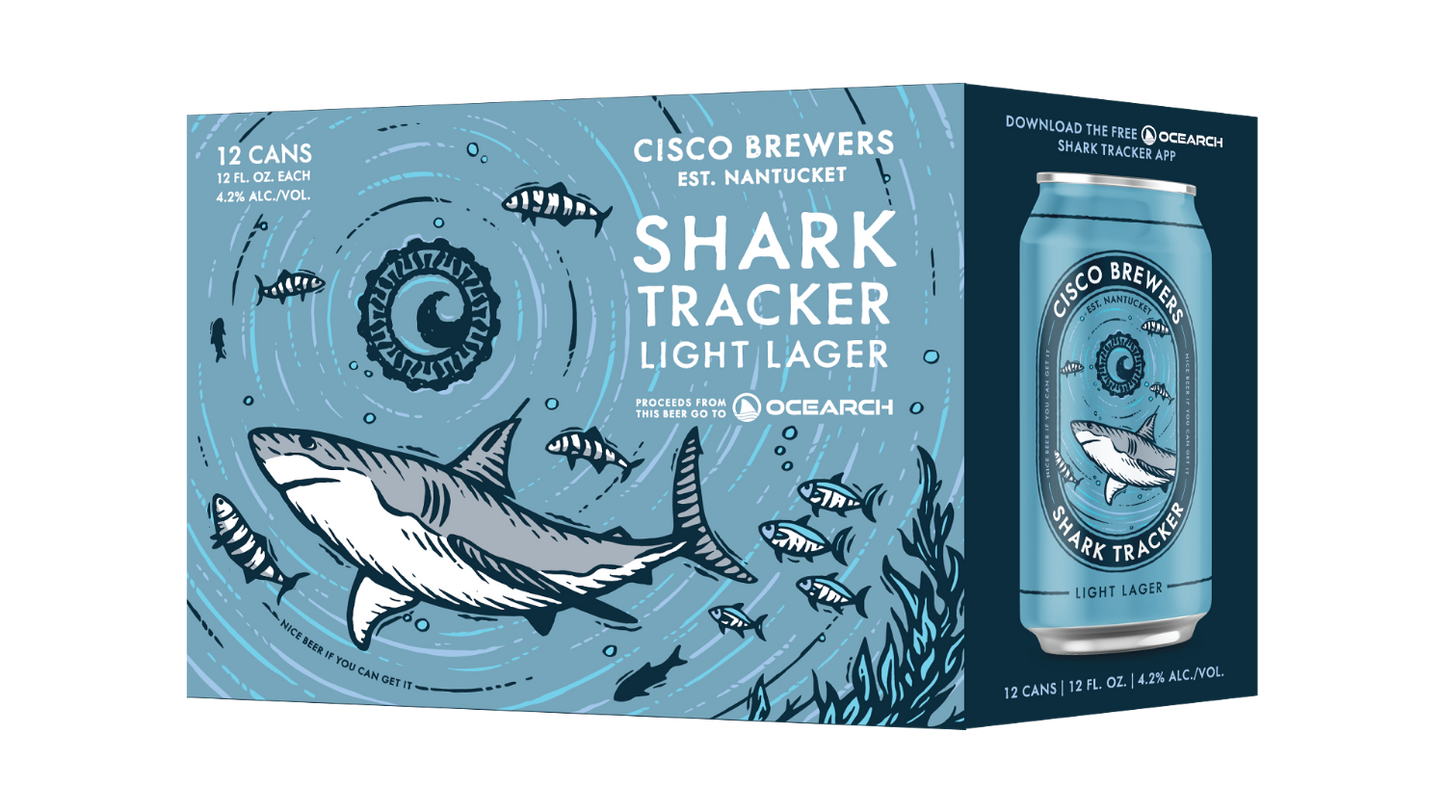 Shark Tracker Light Lager