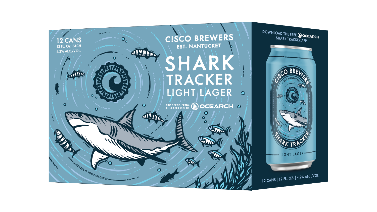 Shark Tracker Light Lager (12 pack)