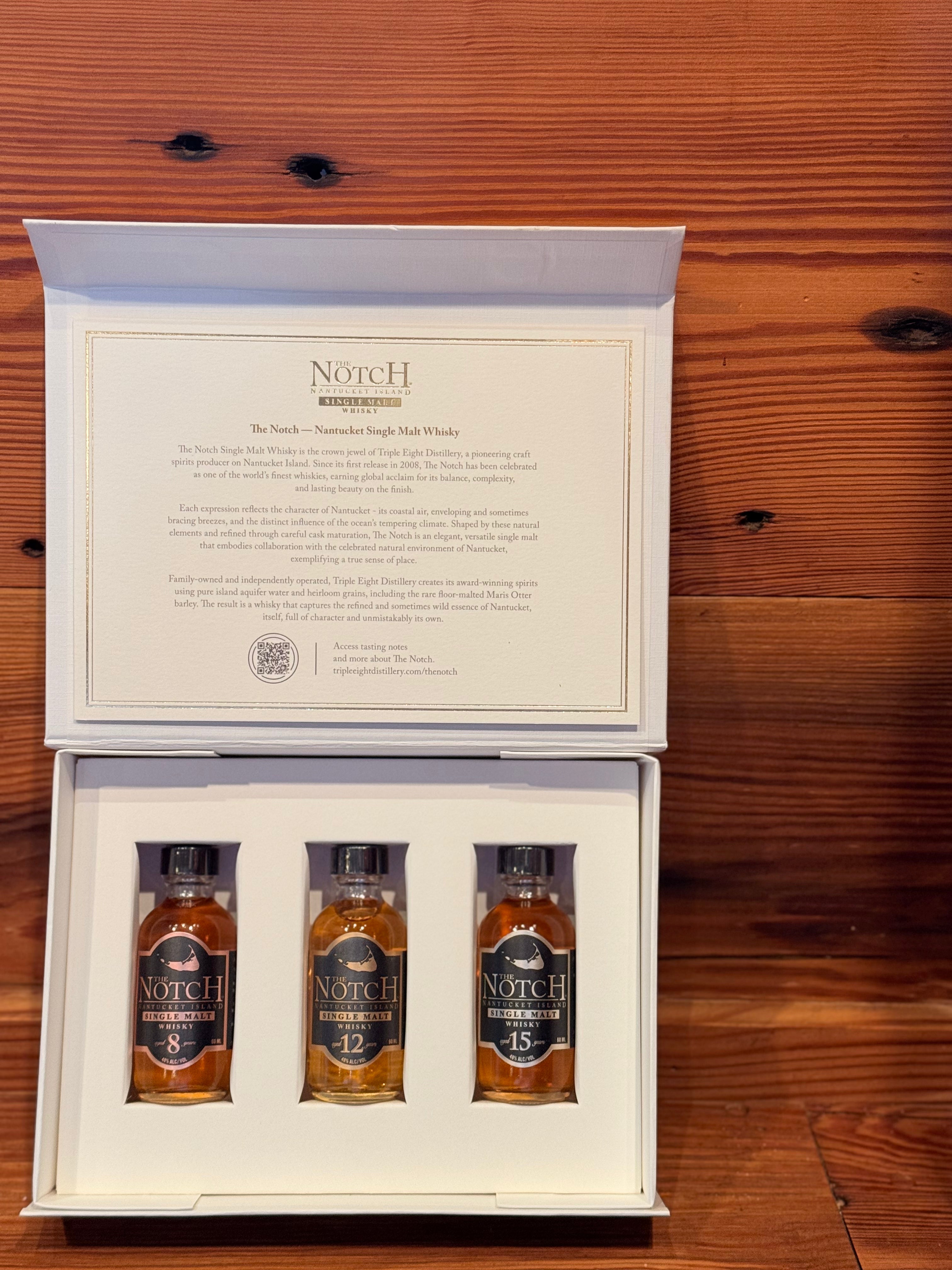 The Notch Whisky - Tasting Flight