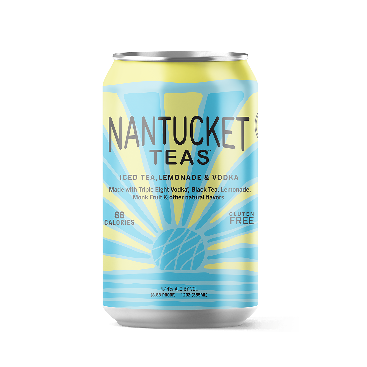 Nantucket Teas - Iced Tea, Lemonade and Vodka - 8pack can