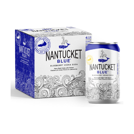 Nantucket Blue - Blueberry Vodka Soda - 8pack Can