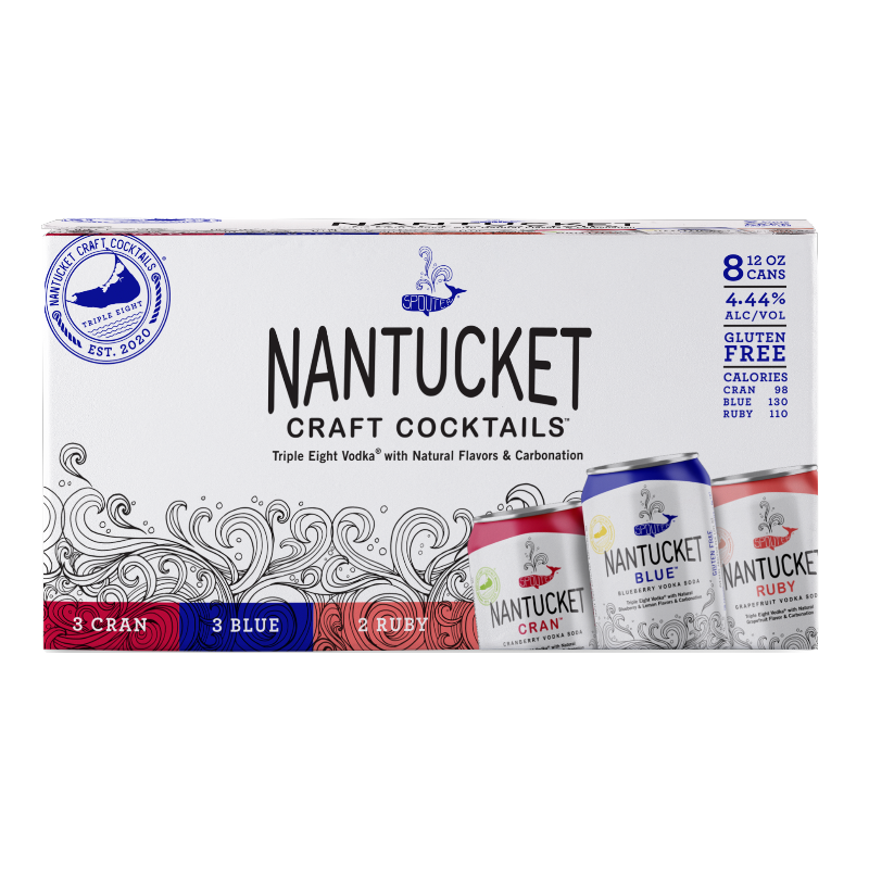 Nantucket Craft Cocktail Variety 8Pack Can