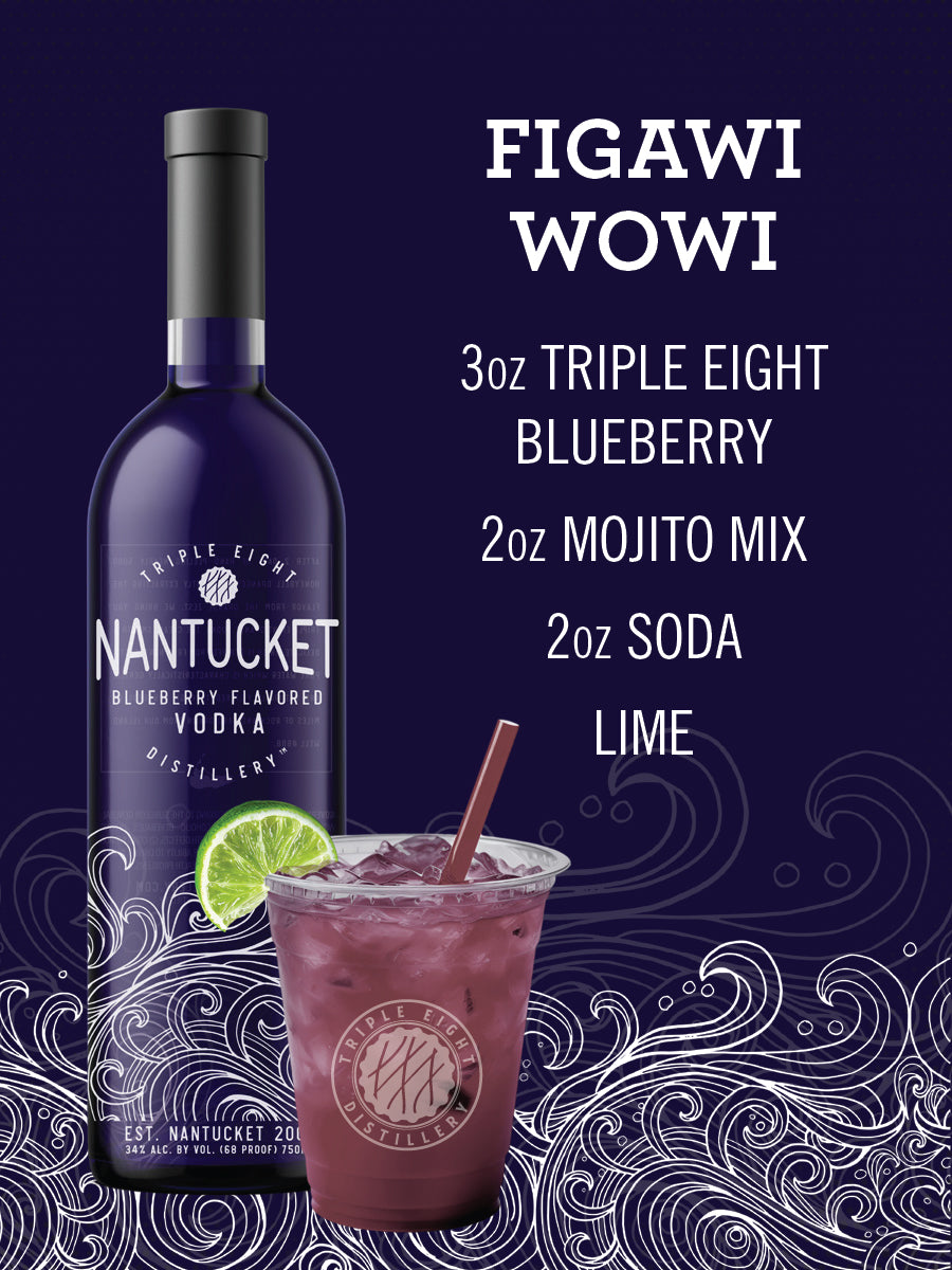 Nantucket Vodka - Blueberry – cisco888nv